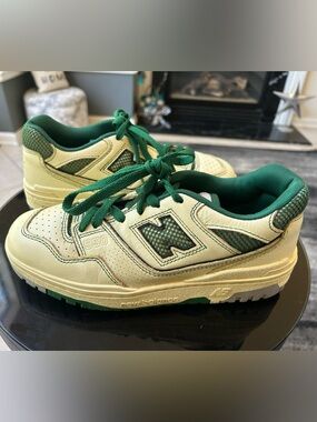 NEW BALANCE 550 x Aime’Leon Dore Masaryk Community Gym Green Sneakers